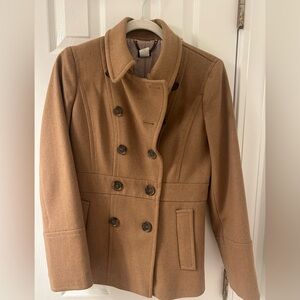 J Crew Chestnut Wool Coat